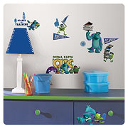 Monsters University Peel and Stick Wall Decals